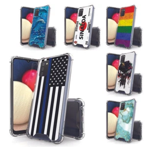 Slim Back Hardcover Flexible TPU Stoßstange Hülle für Samsung Galaxy A02s - Bild 1 von 91