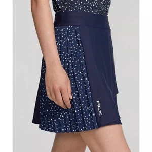 Ralph Lauren RLX Stretch Golf/Tennis Panel Mini Skort Navy SZ. M NWT$168 - Picture 1 of 14