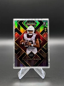 Wild Card Mania Jordan Travis RC 2024 American FB NY JETS QB - SP 5/10 - Imagen 1 de 2