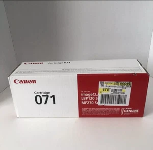 Canon Toner Cartridge 071 - Printer Ink - For LBP120 MF270 Genuine OEM - Photo 1/6