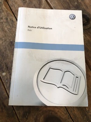 Manuel Notice D Utilisation Volkswagen Polo - Photo 1/4