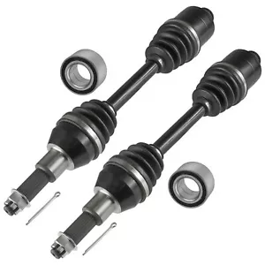 Rear Left & Right CV Axle With Bearing For Polaris Sportsman 400 4X4 2001-2002 - Picture 1 of 7