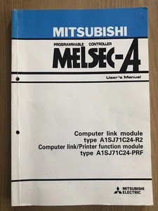 Bedienungsanleitung Mitsubishi MELSEC-A A1SJ71C24-R2 A1SJ71C24-PRF Computer Link Module - Bild 1 von 4