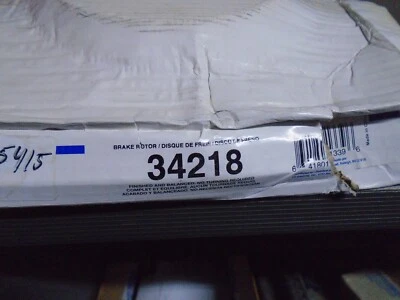 Rotor de freno de disco BR34218 para 00-02 Audi S4 CARQUEST Foto 1 de 2