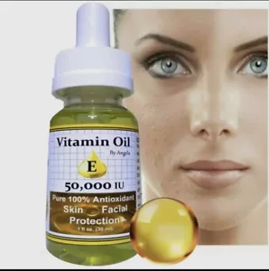 Vitamin E 50,000 IU Oil ORIGINAL ORGANIC By ALKAVITA - Picture 1 of 4