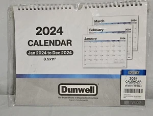 Calendario de pared pequeño Dunwell 2024-2025 (8,5x11) - Imagen 1 de 2