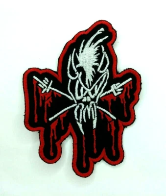 Metallica Patch Iron/Sew on Scary Guy Embroidered Patch Megadeth Slayer Patch - Image 1 of 3