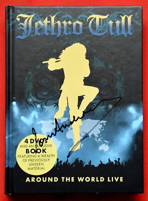 JETHRO TULL – Around The World Live - SIGNED / AUTOGRAMM - 4 x DVD - Bild 1 von 4