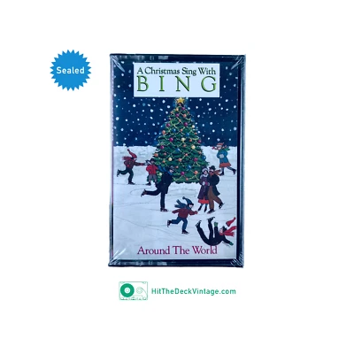 Bing Crosby - A Christmas Sing With Bing Cassette Tape Holiday Music NOS SEALED - Image 1 of 3