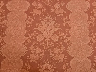 MARY ROSE PARIS Damask in Rose, Quilt Gate Robert Kaufman Fabrics FAT QUARTER - Image 1 of 4