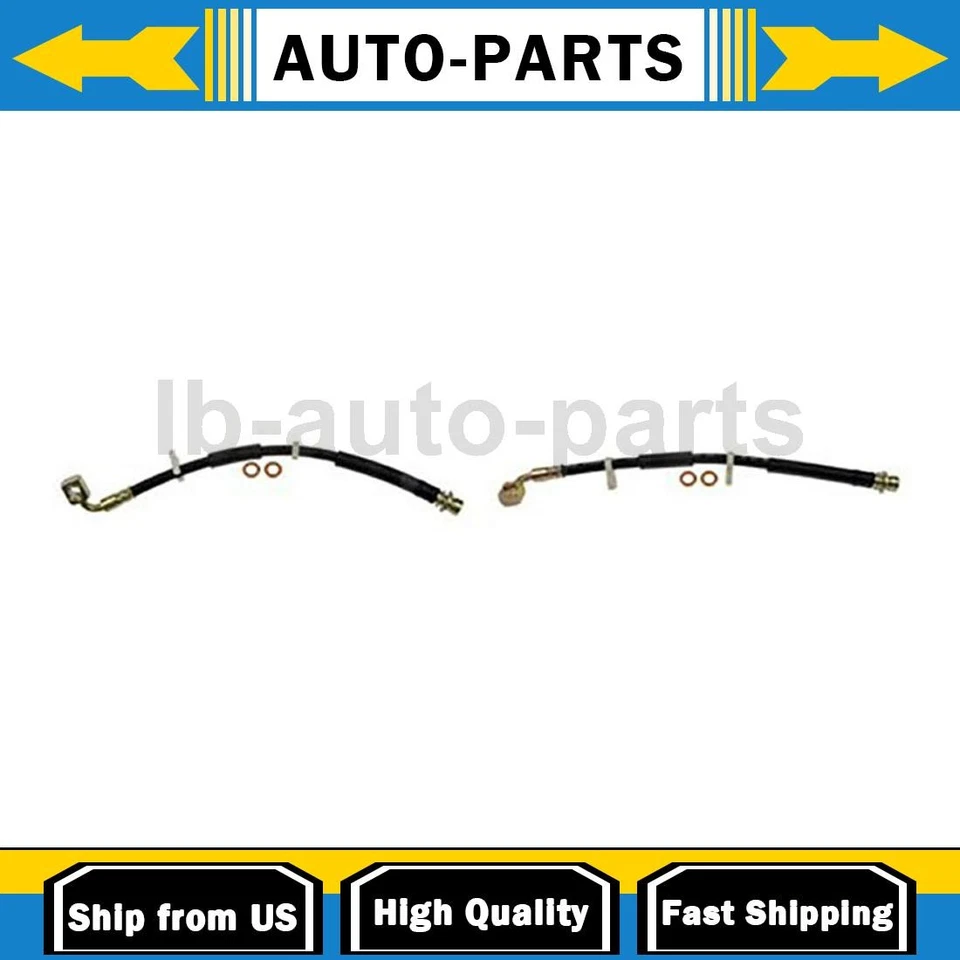 Manguera de freno delantera 2x para Dodge Nitro 3,7 L 2007-2011 Foto 1 de 4