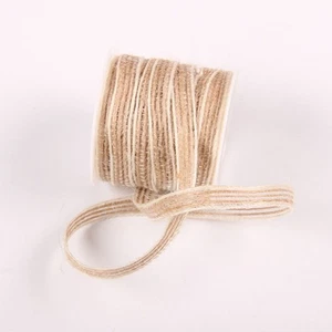  Rotolo Nastro Tela Corda Spago Iuta Naturale 5M Assia per Arti Mestieri Giardinaggio - Foto 1 di 11
