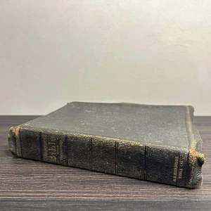 The Marginal Chain-Reference Bible Frank Charles Thompson 1917 Leather - Imagen 1 de 24