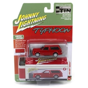 1/64 1992 GMC Typhoon, Solid Red, Johnny Lightning Collector Tin 16 JLCT016-A2 - Picture 1 of 3