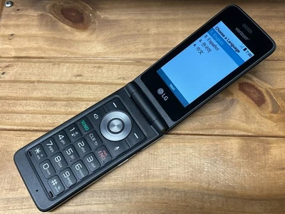 LG Exalt - VN220 - Silver (Verizon) 4G LTE Flip Phone - Works - Great Cond - Image 1 of 4