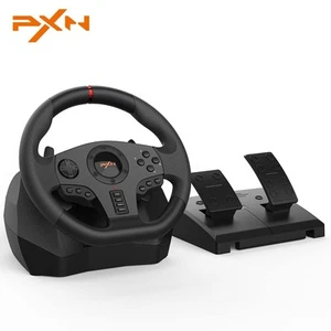 V900 PC Steering Wheel Gaming - 270/900° Xbox Steering Wheel with Linear Peda... - Picture 1 of 8