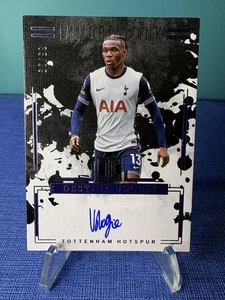 Tarjeta automática Panini Impeccable Destiny Udogie 2024-25/99 Spurs Tottenham - Imagen 1 de 2