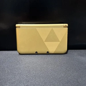Zelda A Link Between Worlds Limited Edition Gold 3DS XL Console Tested - Working - Picture 1 of 6