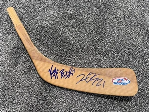 HILARY KNIGHT BRIANNA DECKER Team USA Women Auto SIGNED Hockey Stick Blade COA - Picture 1 of 1