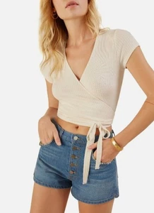 Top Reformation Flora L nuevo con etiquetas - Imagen 1 de 4