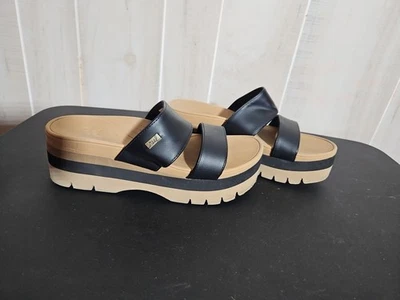 Сандалии на платформе REEF Cushion Banded Horizon 2,5 Hi черные горки размер 8 - Изображение 1 из 4