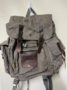 Cocktail Kingdom Bartender’s Backpack Unisex w/ Laptop Sleeve, Color Gray - Picture 1 of 13