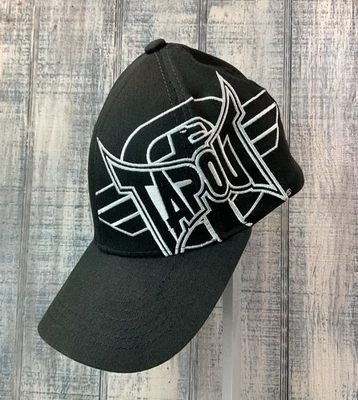 Gorra TapouT Negra FlexFit S/M MMA Logo Gorra Ultimate Fighter Estilo UFC Foto 1 de 4