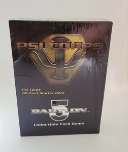 Babylon 5 Card Game - Psi Corps 60 Card Starter Deck (Sealed) - Picture 1 of 2