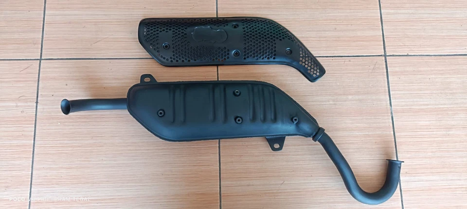 Honda DAX ST90 Complete Exhaust Original Copy Hand Made AAA+++ Materials - Image 1 of 4