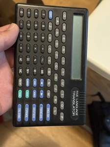 Micronta LCD Five Languages 63-683A Radio Shack and calculator, NEEDS BATTERY - Picture 1 of 4