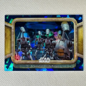 2024 Topps Chrome Sapphire Star Wars The Phantom Menace #5 A Squad of Droids - Bild 1 von 5