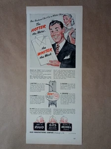 1940s RUUD House Water Heater Laundry Utility Classic Vintage Poster Print Ad - Picture 1 of 1