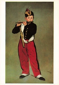 Edouard Manet, "The Piper" Louvre, , Paris 4x 6 unbespielt - Bild 1 von 2
