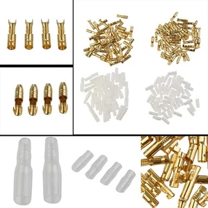200 Stück Stecker Buchse Elektrisch Kabel Anschluss W / Isolierung Zubehör Kits - Picture 1 of 21