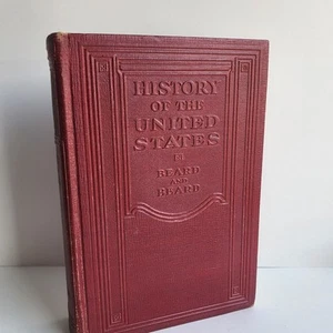 VINTAGE Geschichte der Vereinigten Staaten von Beard & Beard 1929 Hardcover - - Bild 1 von 16