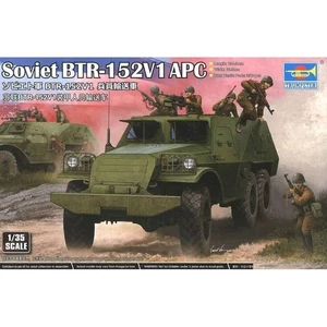 Modello Corazzato Sovietico Btr-152v1 Apc Trumpeter 09573 1/35 - Foto 1 di 11