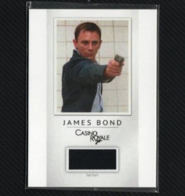 James Bond Archives 2017 Final Relic Costume PR21 Daniel Craig Jacket #119/200 - Image 1 of 4