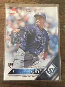 2016 Topps Update Rookie Card #US40 - Blake Snell - Rays RC Padres! - Picture 1 of 2