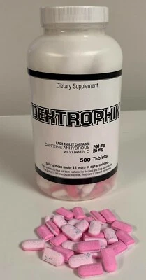 Cafeína 357 MAGNUM 500 comprimidos dieta energia US$ 30,99 frete grátis para os EUA - Imagem 1 de 3