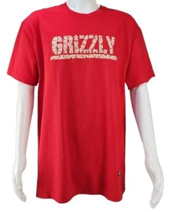 Grizzly Griptape  Men's T-Shirt ( XL. Red) - Picture 1 of 5