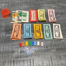 Vintage 1960 The Game of Life  REPLACEMENT PARTS Money, Cars, Insurances & Stock