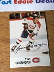 1988 ESSO NHL COLLECTION ALL-STAR YVAN COURNOYER AUTOCOLLANT TIMBRE CANADIENS FRANÇAIS