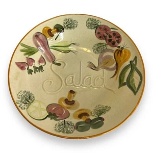 Vintage Large 14” Salad/Spaghetti Bowl 1972 Los Angeles Pottery California EUC - Picture 1 of 6
