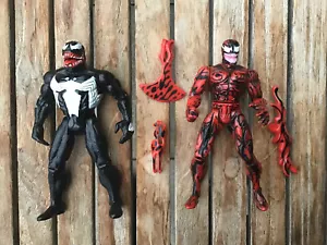 Spiderman Maximum Carnage: Carnage & Venom Duo Pack RAR 1994 Figuren Toybiz - Bild 1 von 7