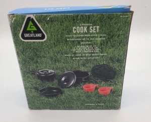 Greatland Cook Set Camping Complete 8 Piece Carry Bag - Picture 1 of 4