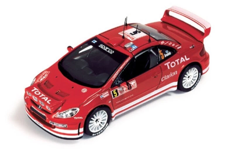 1/43 IXO RAM141 Peugeot 307 WRC 2004 Monte Carlo #5 Gronholm & Rautainen BNMIB - Image 1 of 1