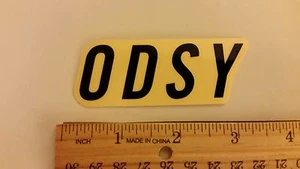BMX ODYSSEY STICKER DECAL BLACK - Picture 1 of 1
