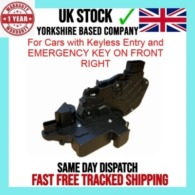 CERRADURA PUERTA DELANTERA DERECHA VOLVO S40 II 2004-12 31253664 LLAVE EMERGENCIA SIN LLAVE Foto 1 de 4