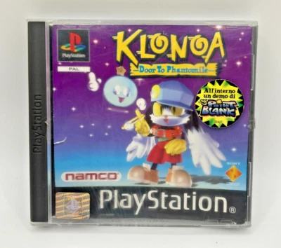 Klonoa Door To Phantomile PS1 Sony Playstation 1 PAL ITA Used Game No Demo - Image 1 of 4