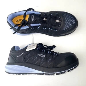 KEEN Utility New $130 Womens 7 Hydrangea/Black Vista Energy Hard Toe Safety Shoe - Picture 1 of 5